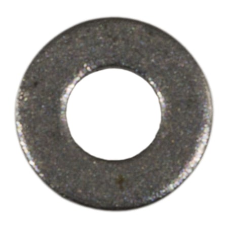 Midwest Fastener Flat Washer, For Screw Size M1.6 , Steel Zinc Plated Finish, 50 PK 66941